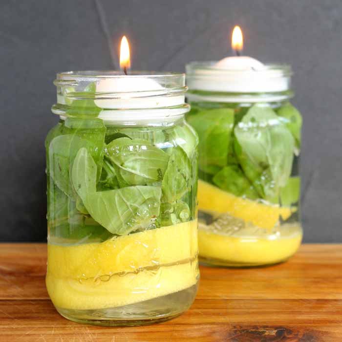Citrus Repellent Candles
