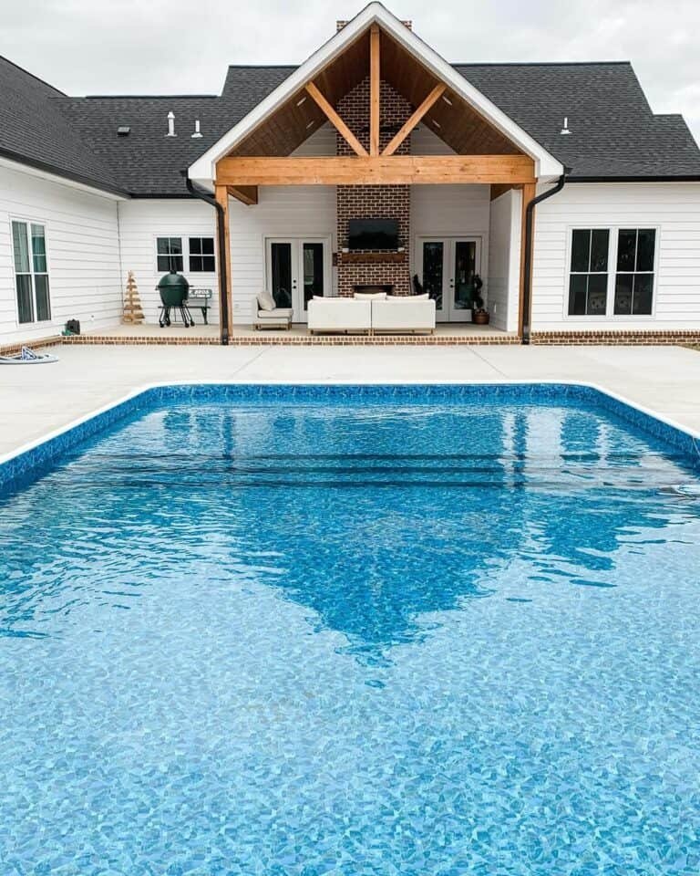 Covered Patio Pool