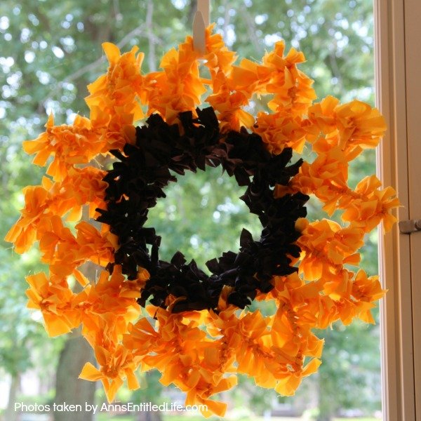 Fabric Knot Wreath