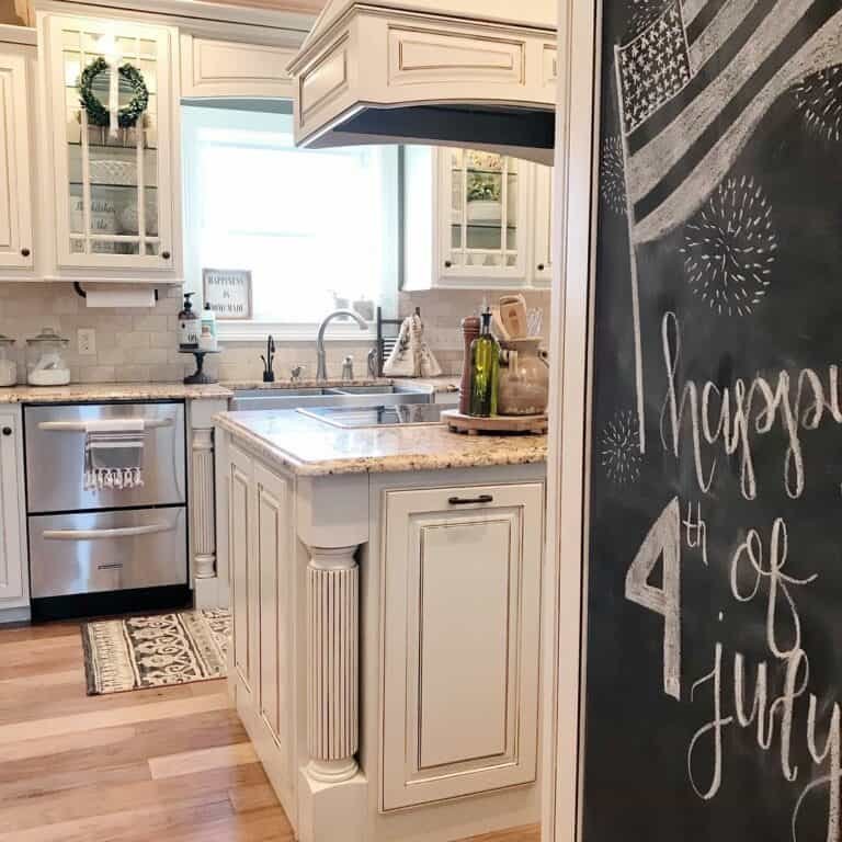 Farmhouse Chalkboard Kitchen