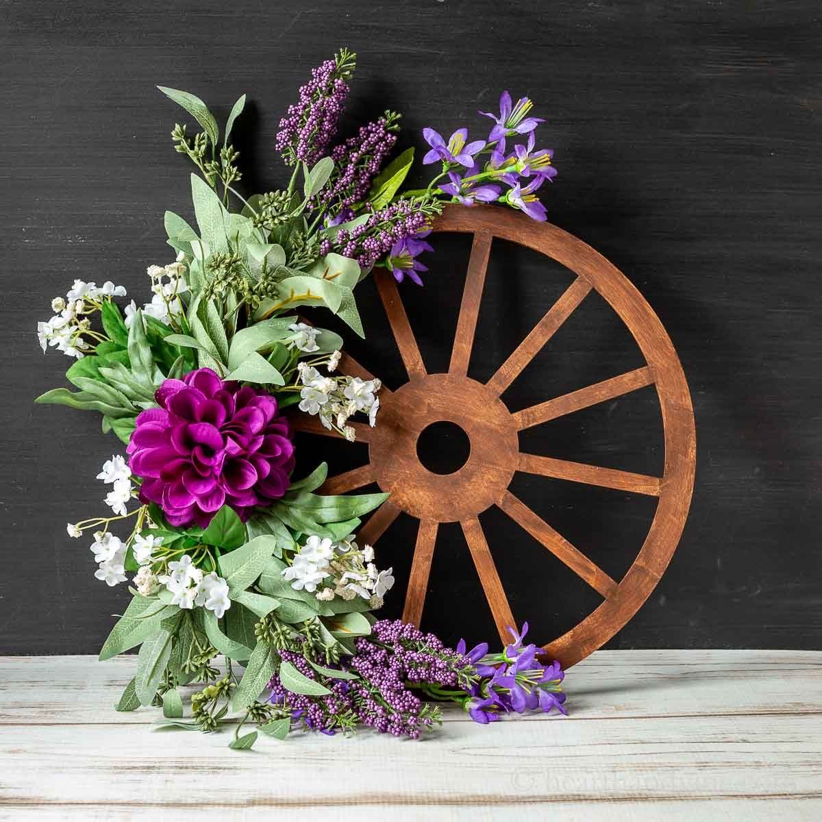 Floral Farmhouse Wreath