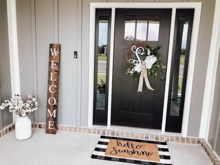 Gray Board Batten Walls