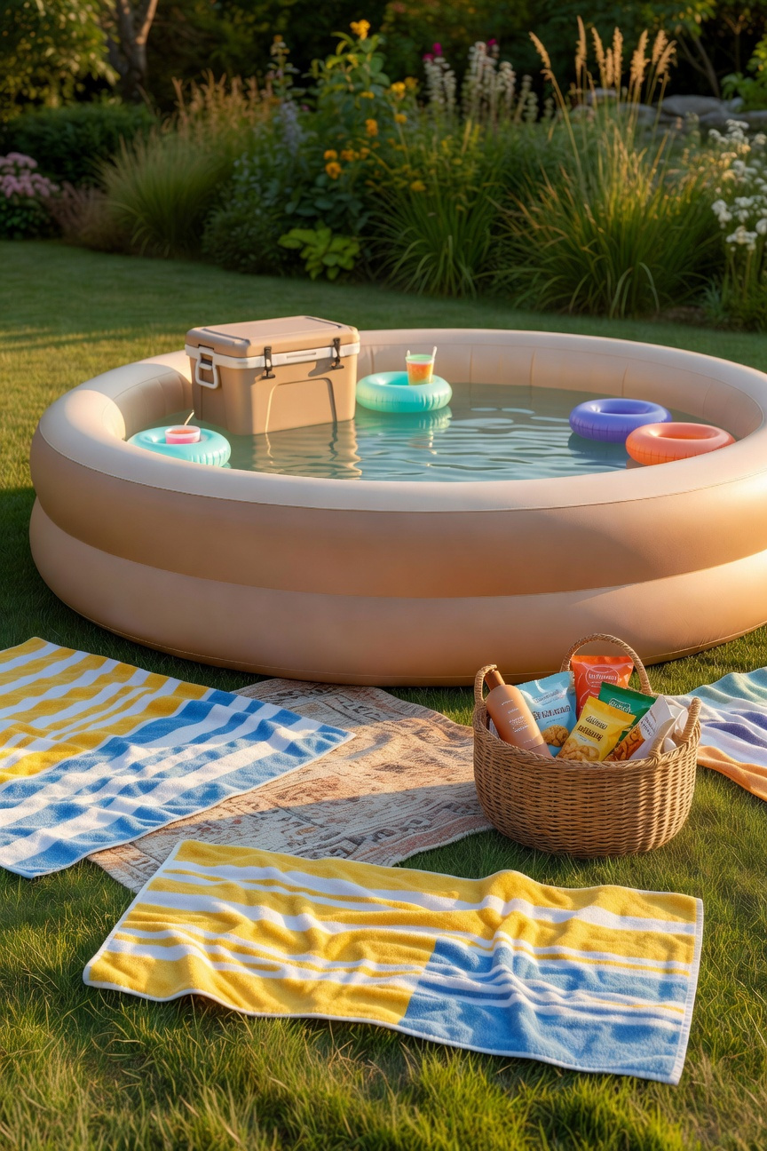 Inflatable Pool Lounge Zone