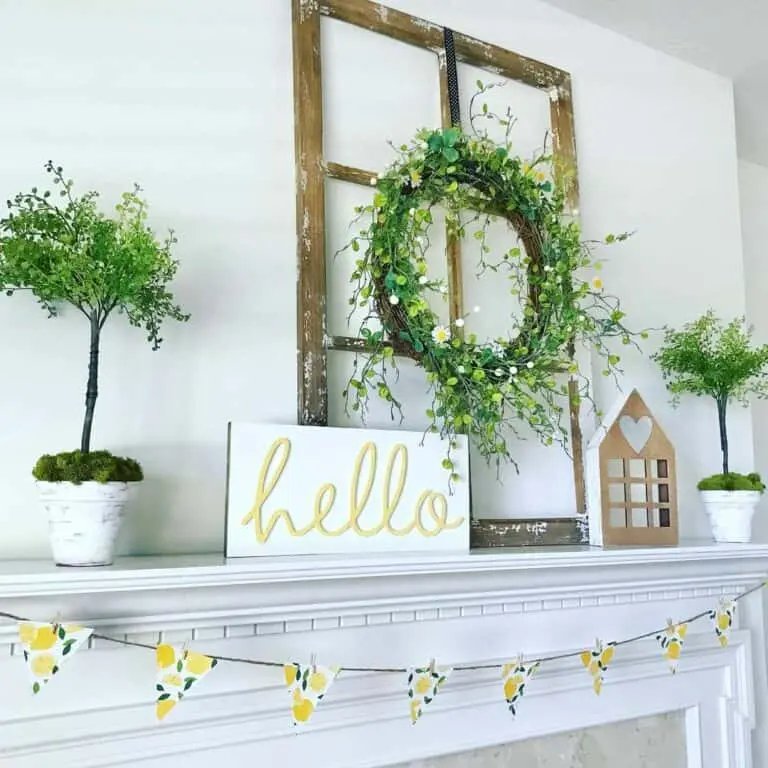 Lemon Bunting Banner
