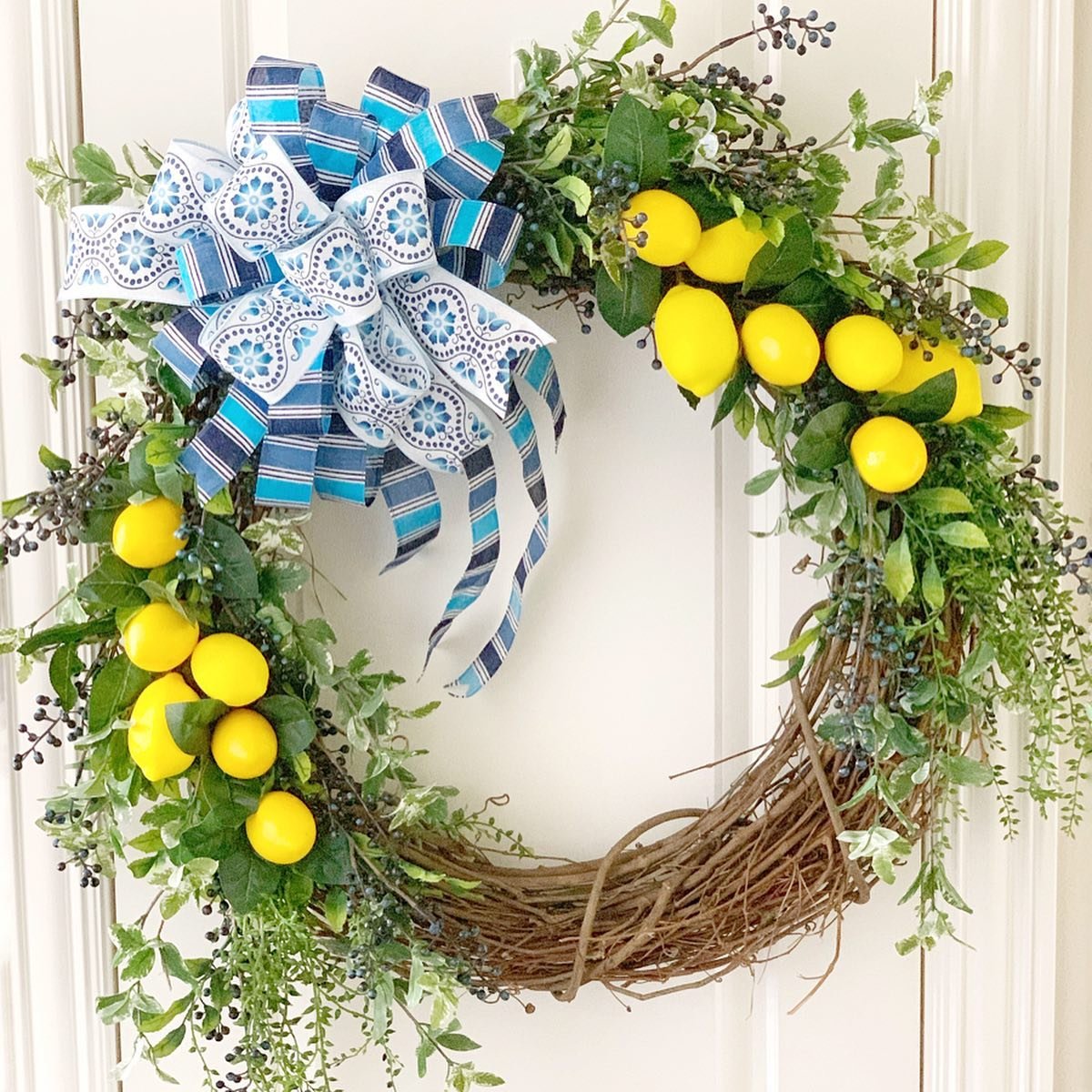 Lemon Summer Wreath