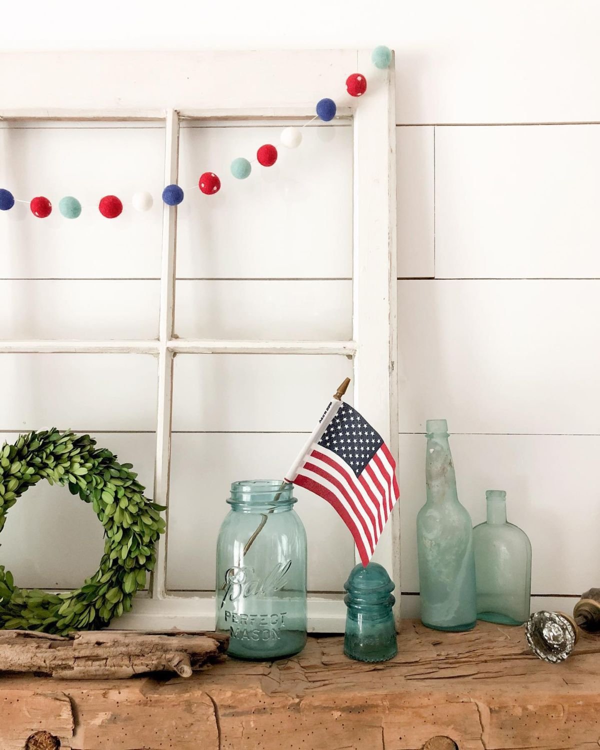 Mason Jar Flag