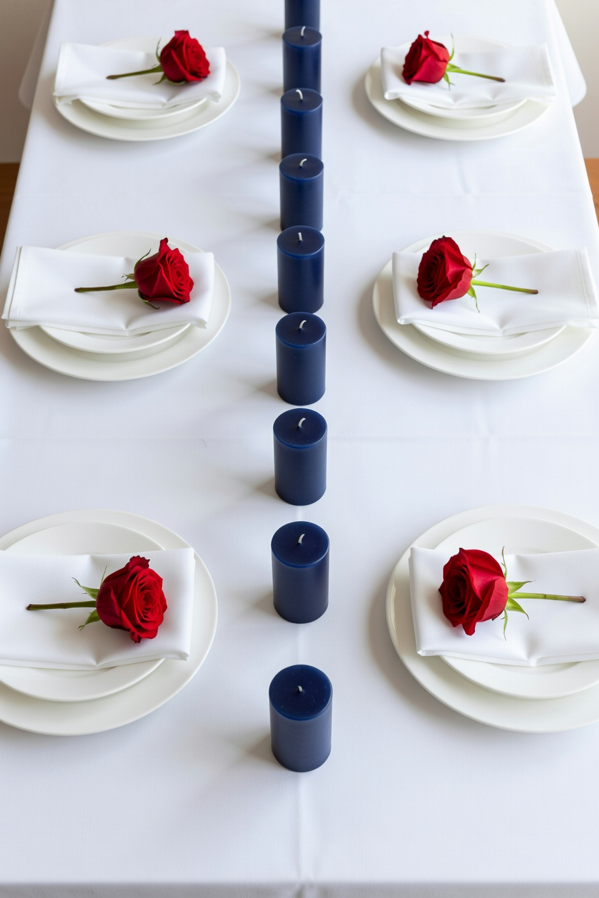 Minimalist Monochrome Patriotic Spread