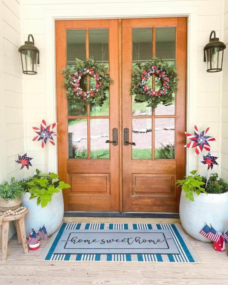 Outdoor Door Wreaths