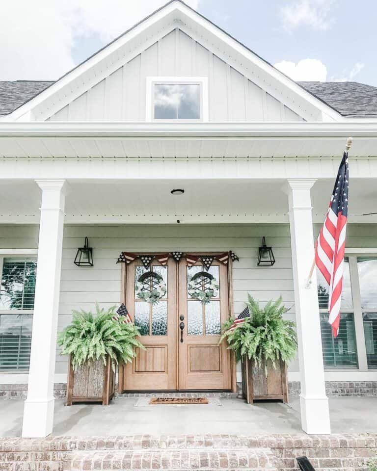Patriotic Front Porch