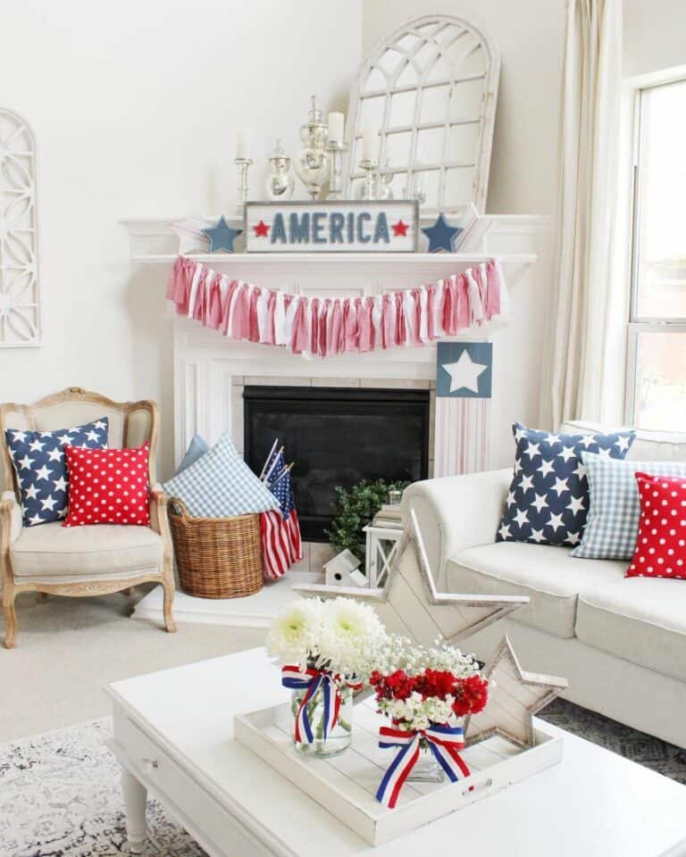 Patriotic Sofa Pillows