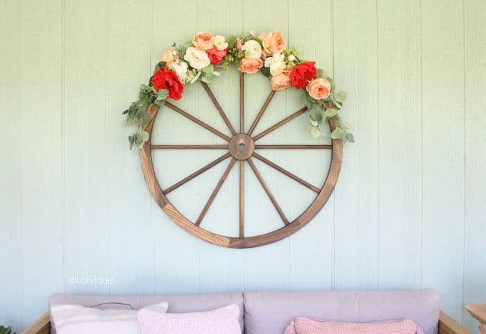 Rustic Wagon Wreath