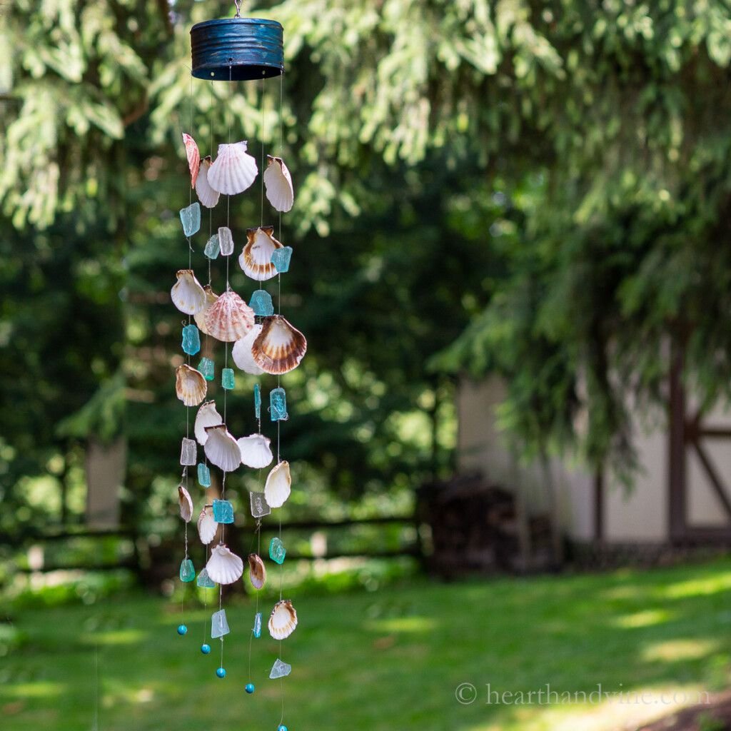 Seashell Sea Glass Windchime