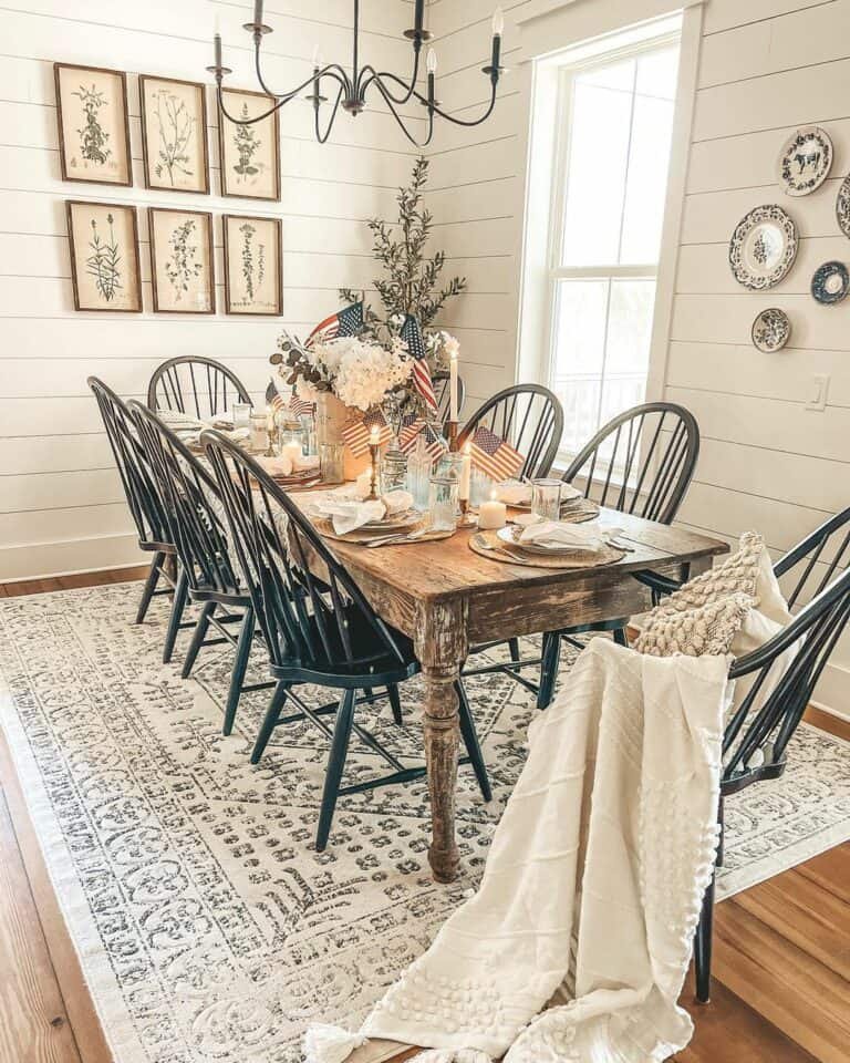 Shiplap Dining Room