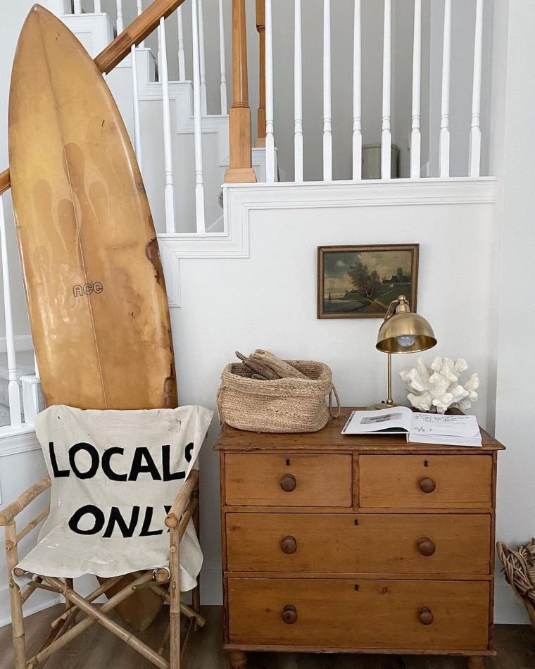 Staircase Surfboard Nook