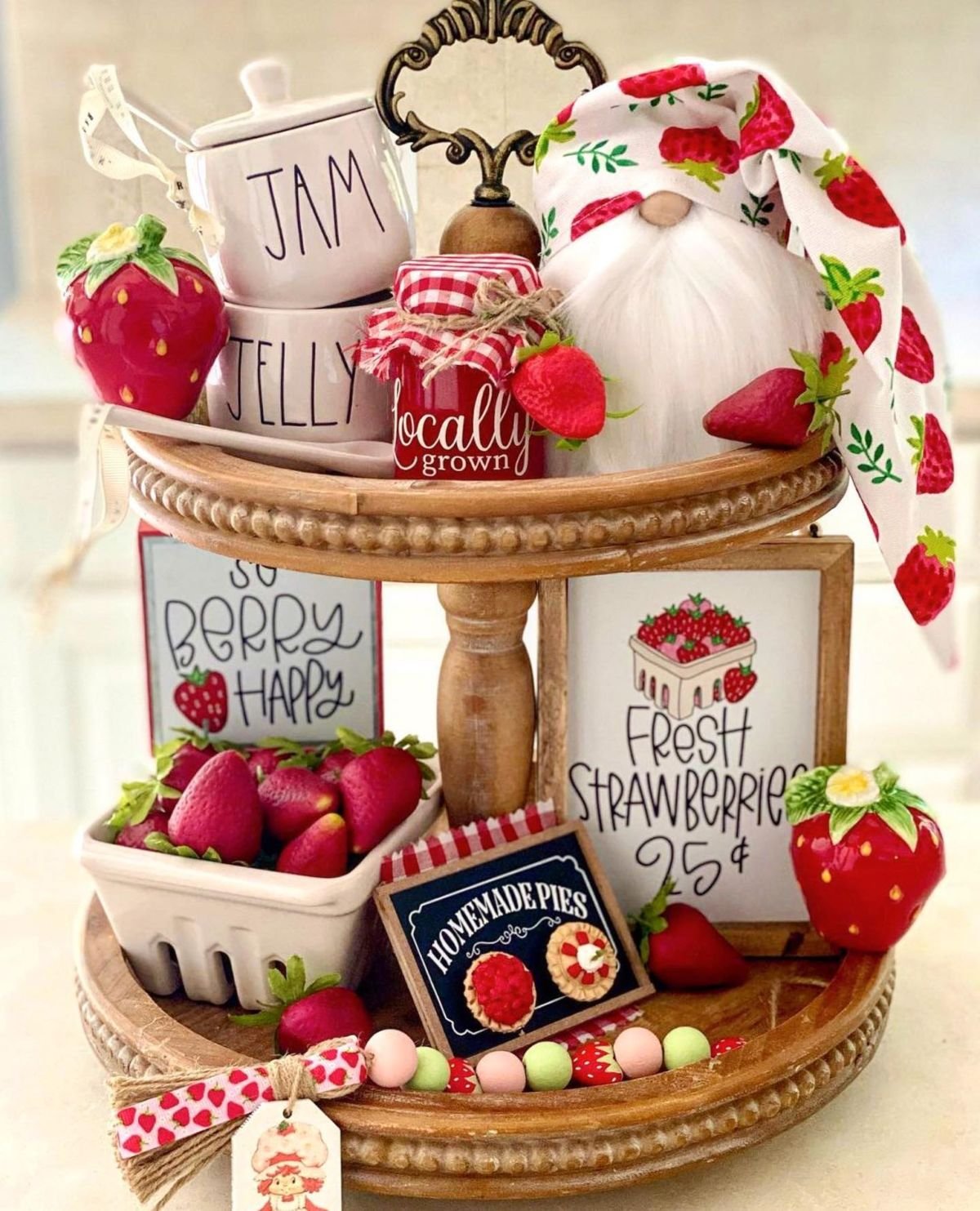 Strawberry Fruit Display