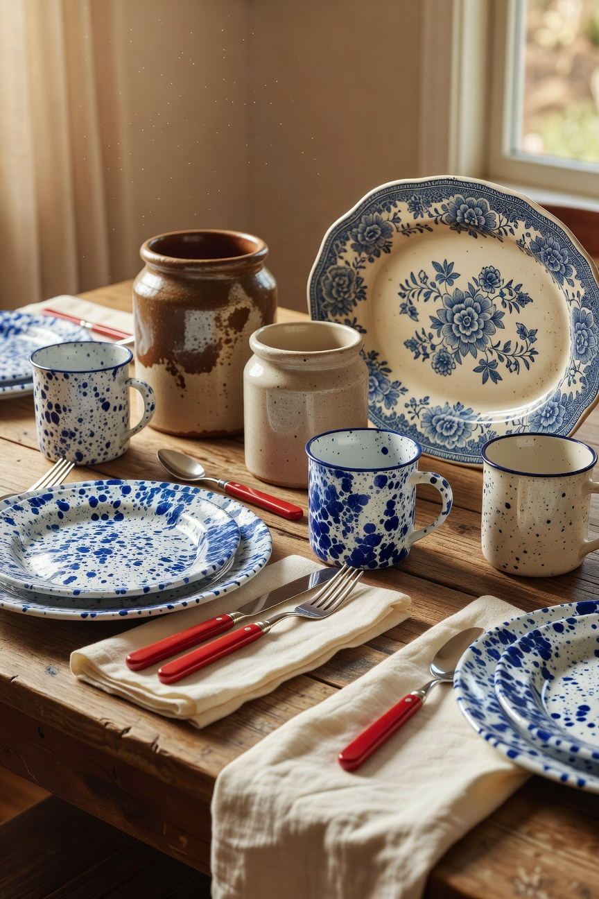 Vintage Americana Dinnerware Pairings