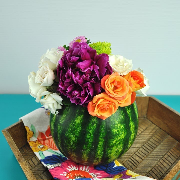 Watermelon Flower Vase
