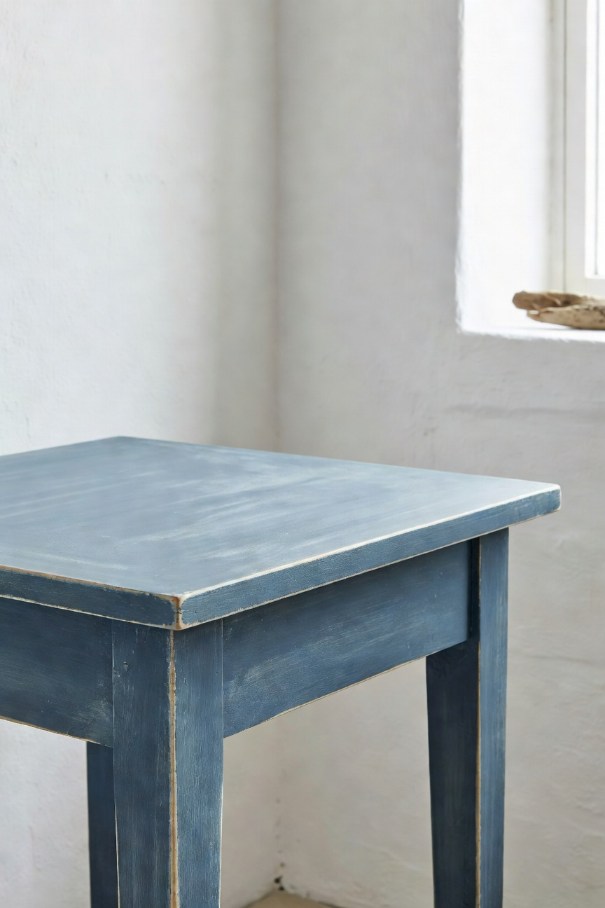 Weathered Blue Painted Furniture