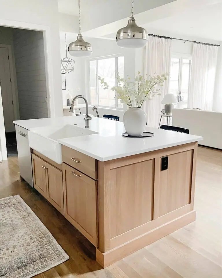 White-on-White Kitchen