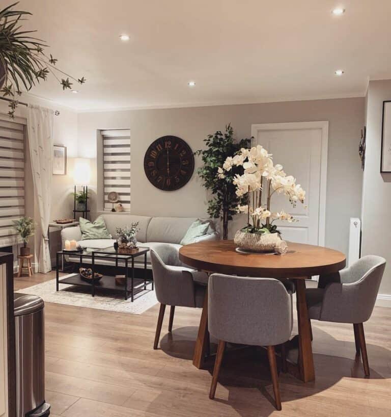 Wood Floor Living Room