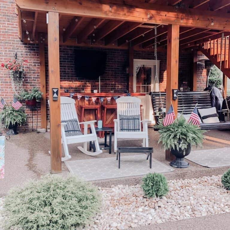 Wooden Porch Bar