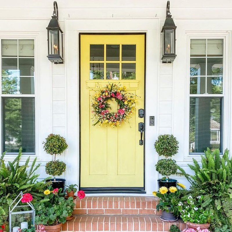 Yellow Front Doors