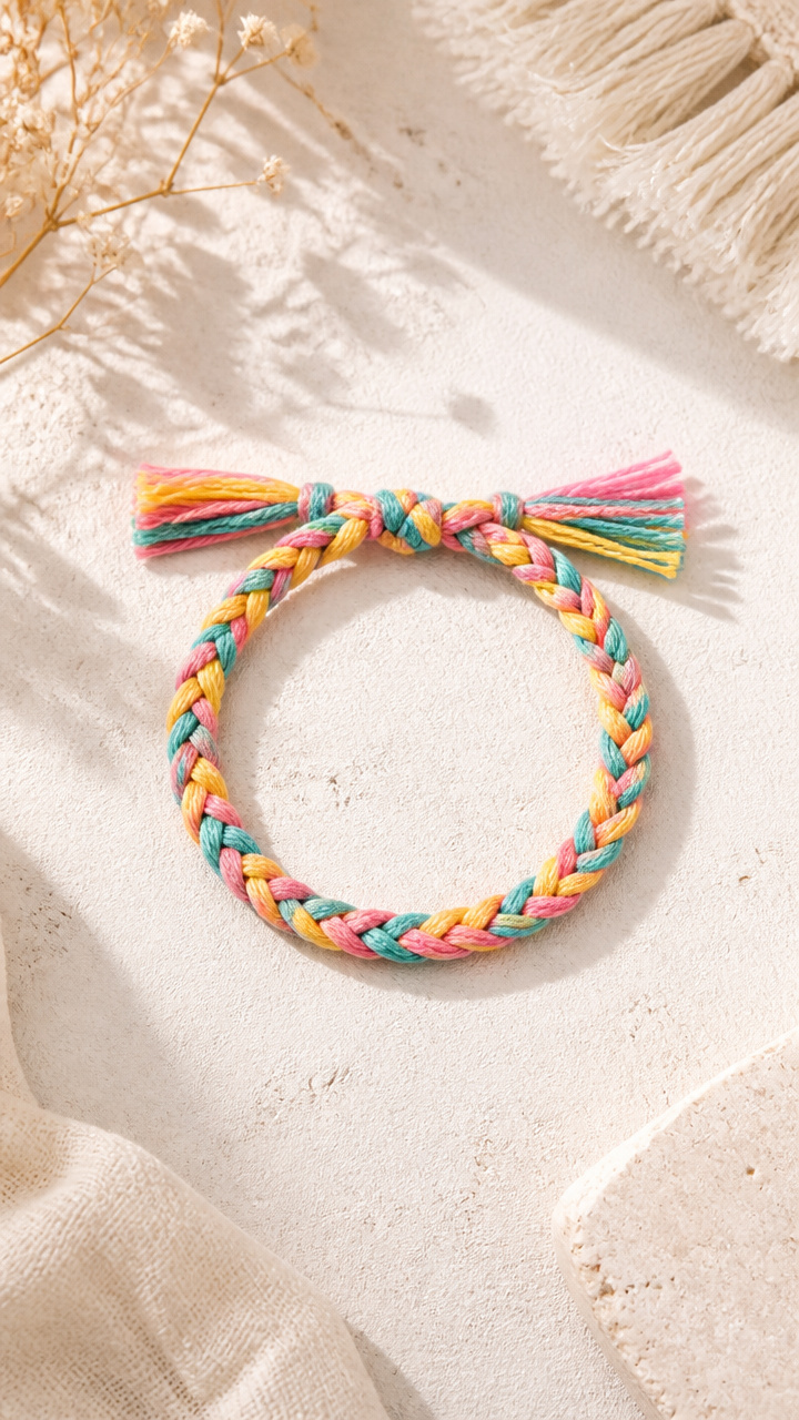 Three-Strand Braid with Tassels