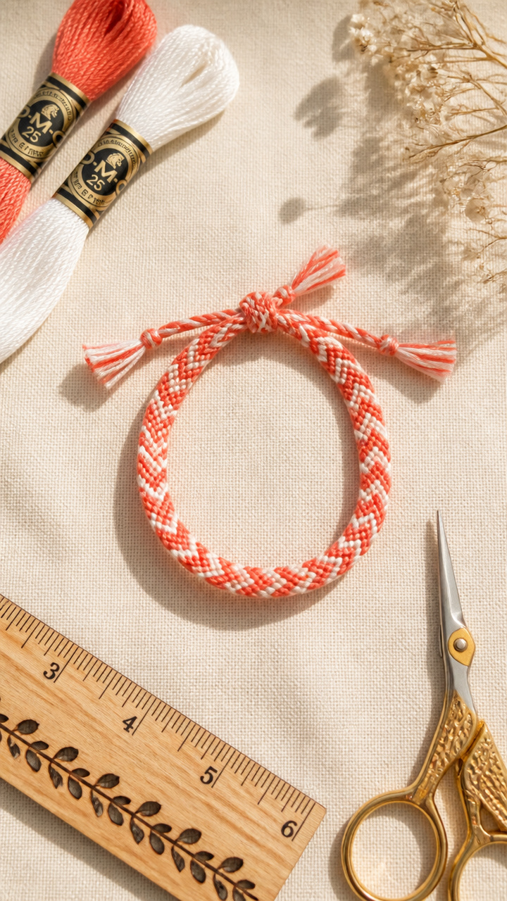 Flip-Flop Pattern Knot Bracelet