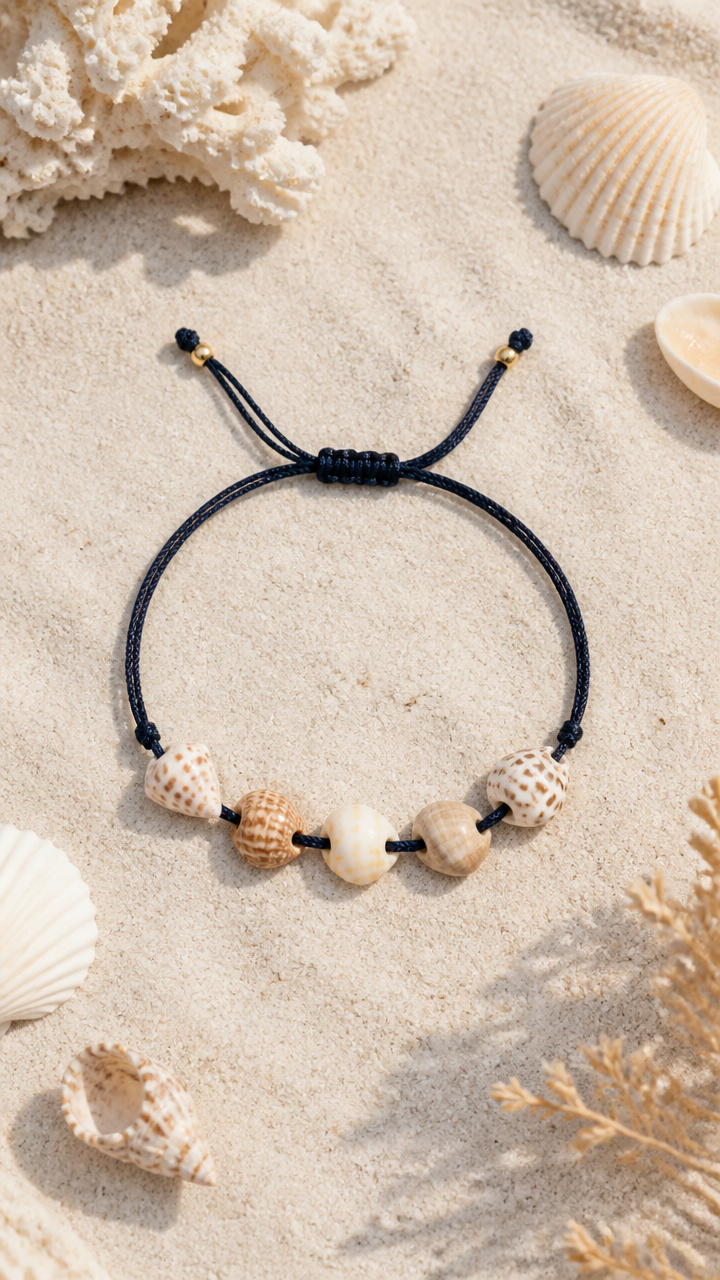 Seashell Slide Bracelet