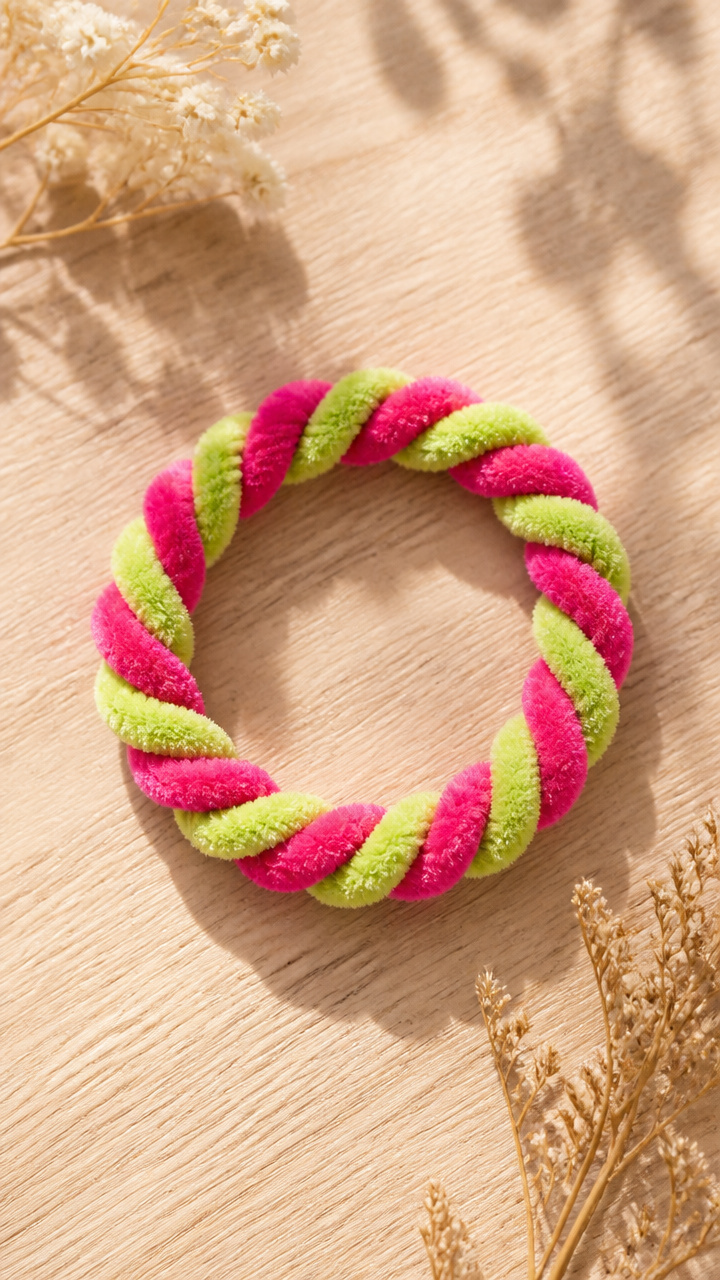Chenille Stem Twist Rope