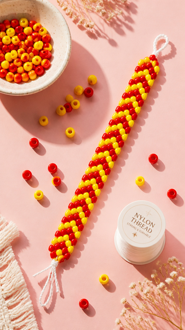 Pony Bead Zigzag Pattern