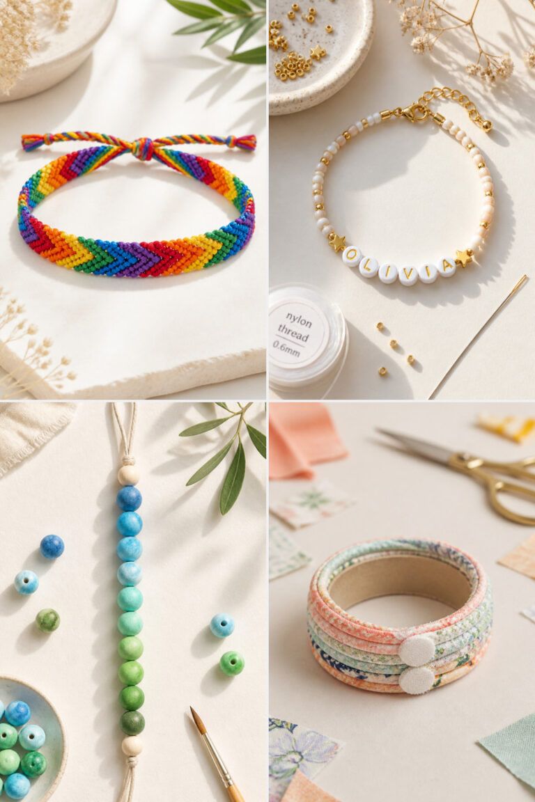 15 Beginner-Friendly Summer Friendship Bracelet Ideas for Kids and Tweens