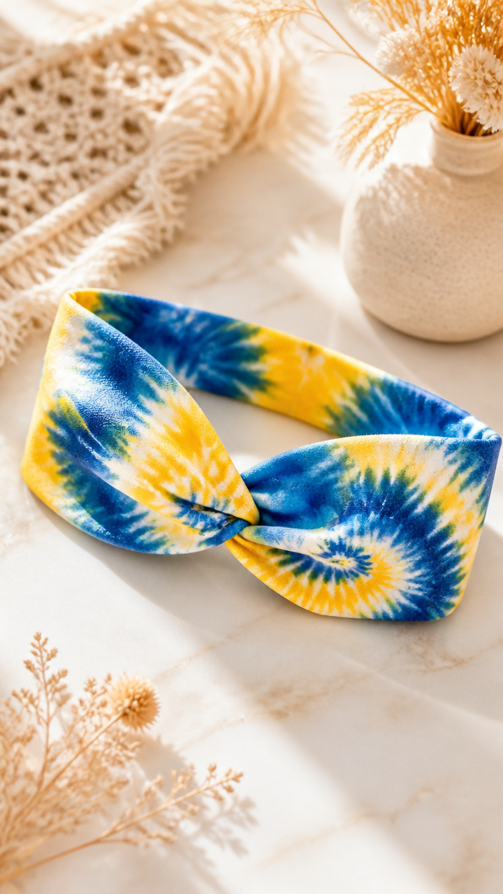Tie-Dye Bandana Headband