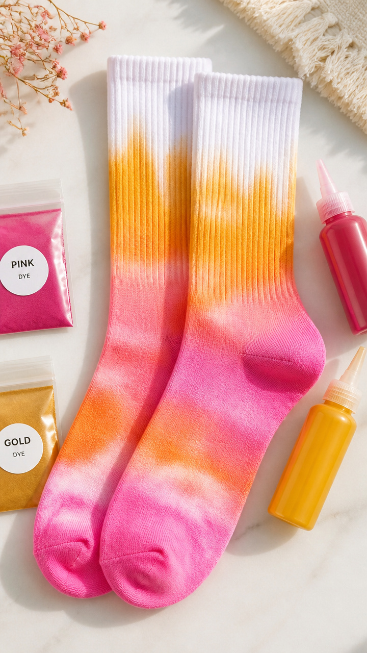 Sunset Sock Pair