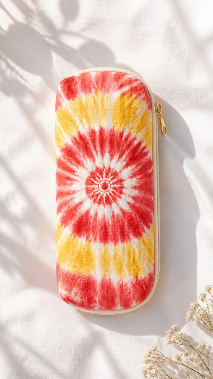 Tie-Dye Sunglass Case