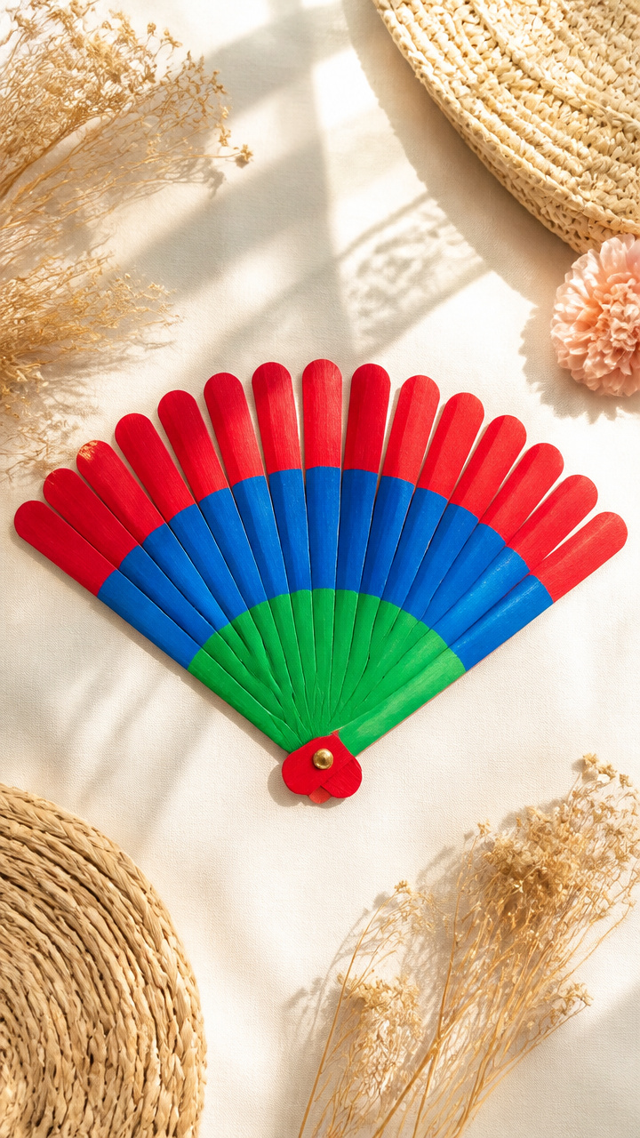 Popsicle Stick Fan