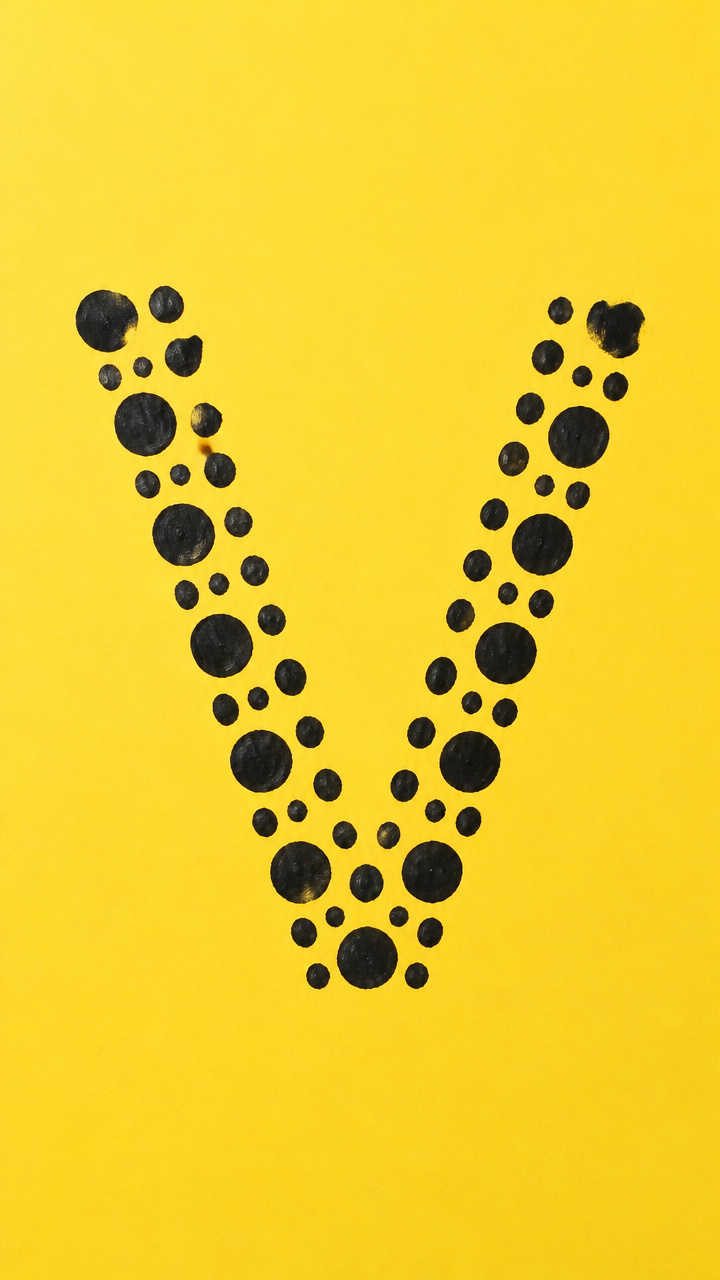 Vivid V Dot Art