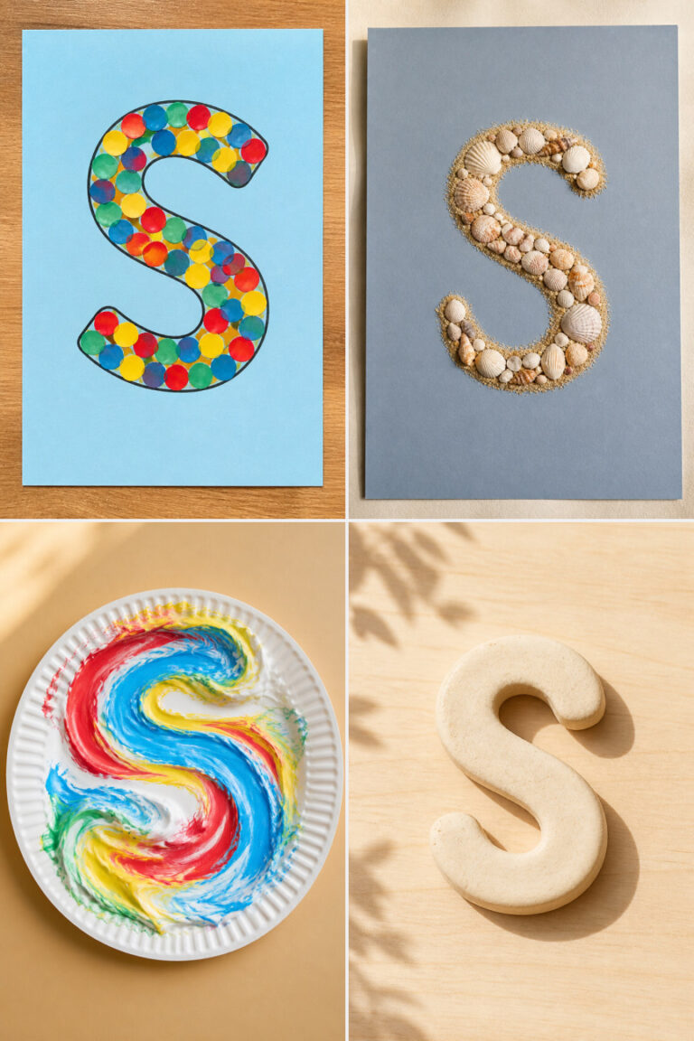 15 Cute Letter S Crafts for Preschoolers