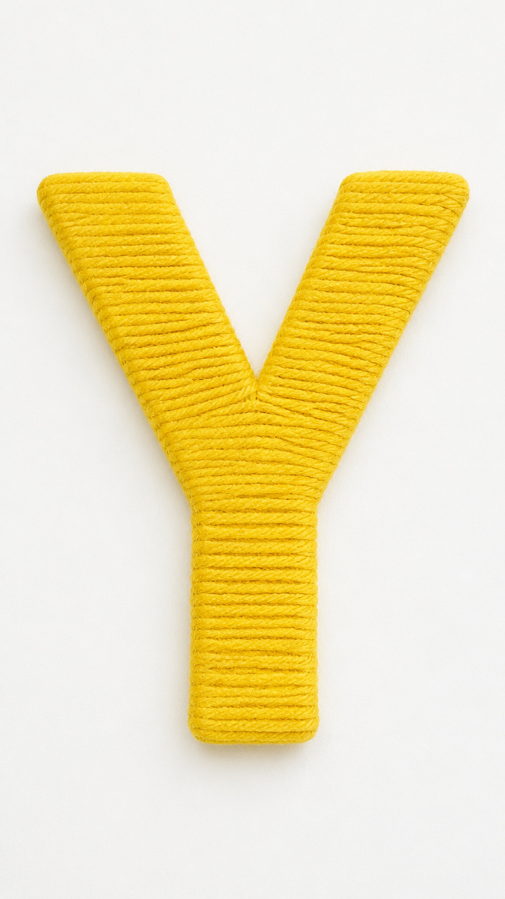Yarn Wrapped Y