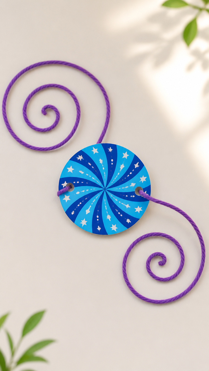 Yo-Yo Paper Spinner