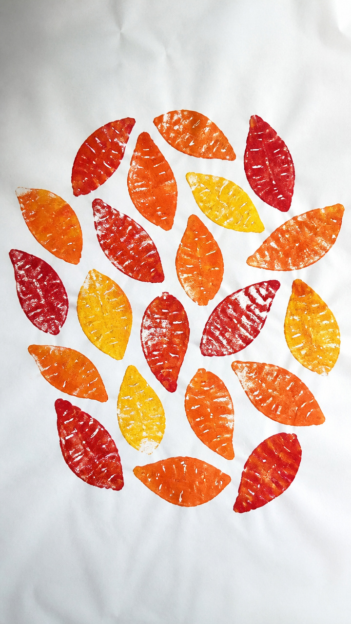 Yam Print Art