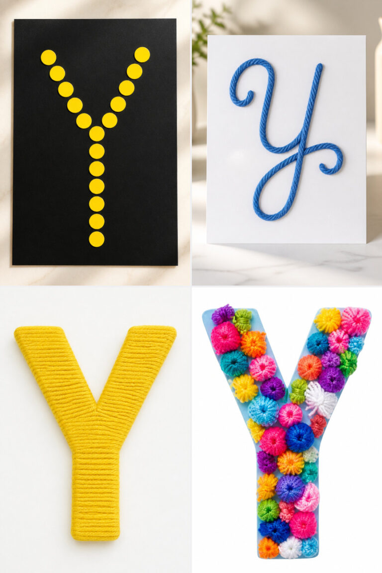 15 Cute Letter Y Crafts for Preschoolers
