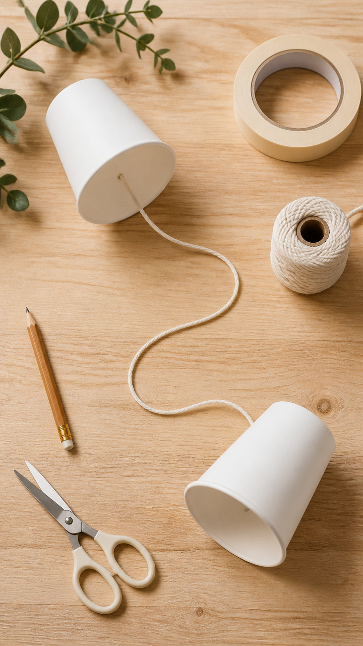 Paper Cup Telephones