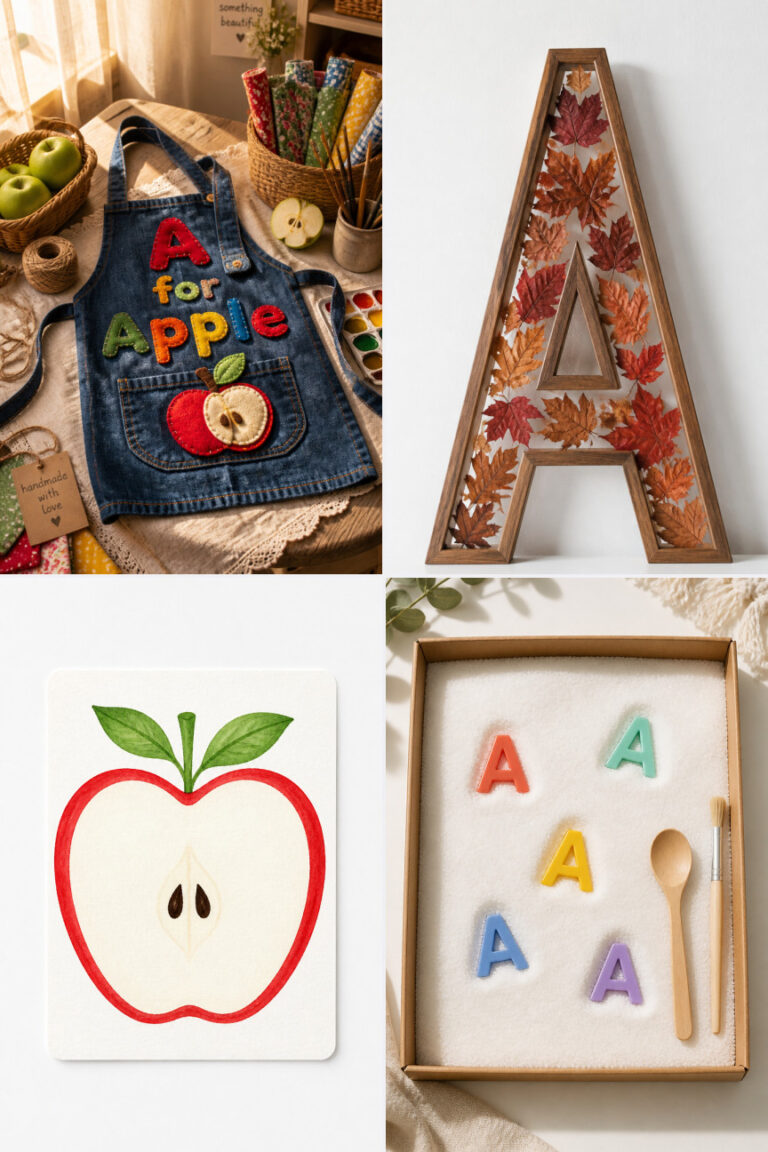 15 Easy Letter A Crafts for Preschoolers