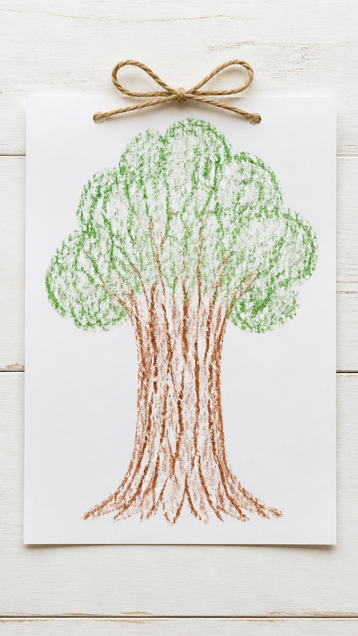 Tree Trunk Rubbing