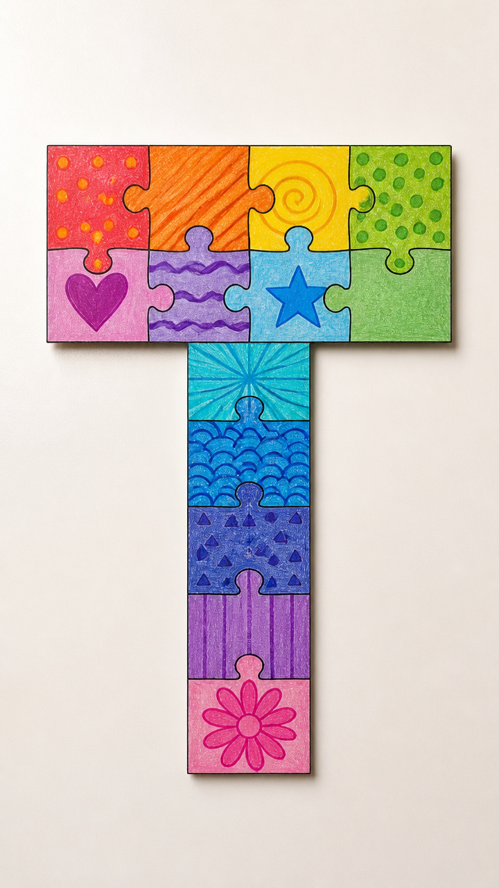 Tagboard T Puzzle