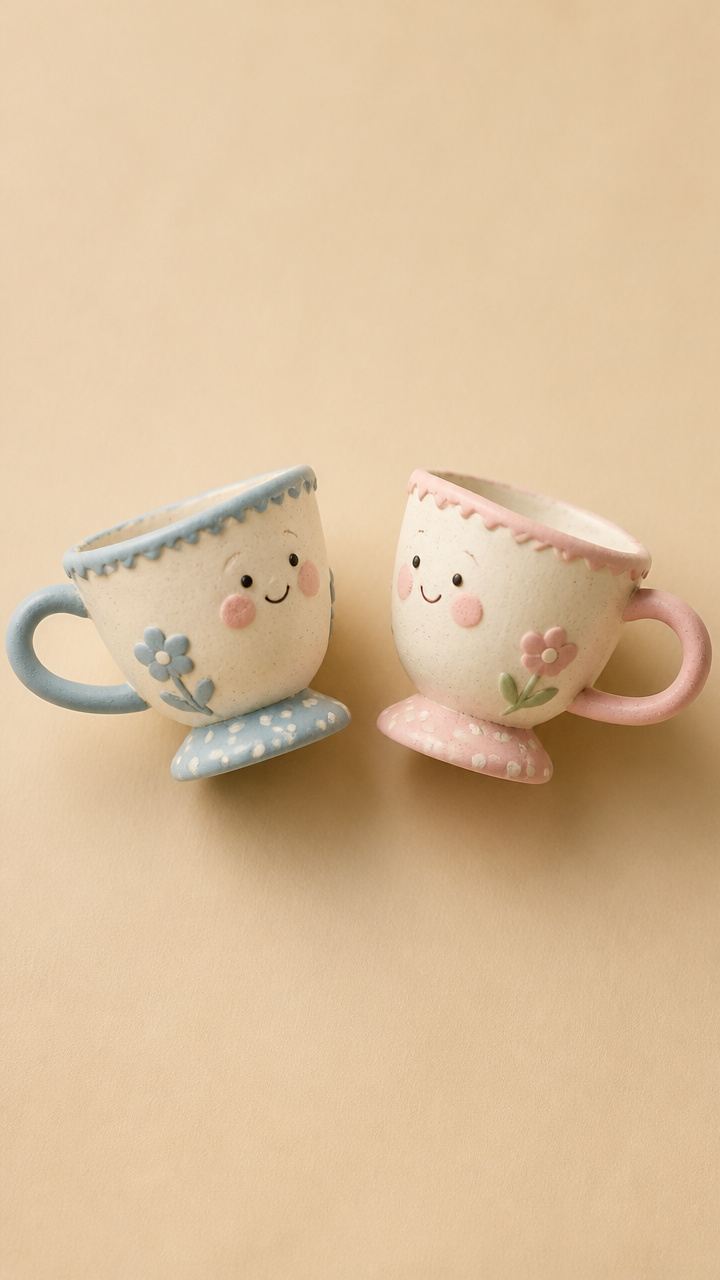 Teacup Thumb Holders