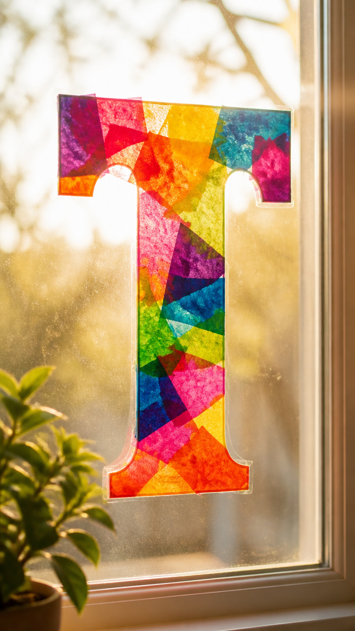 Transparent Tape Art