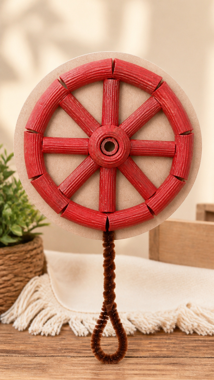 Wagon Wheel Pasta Frame