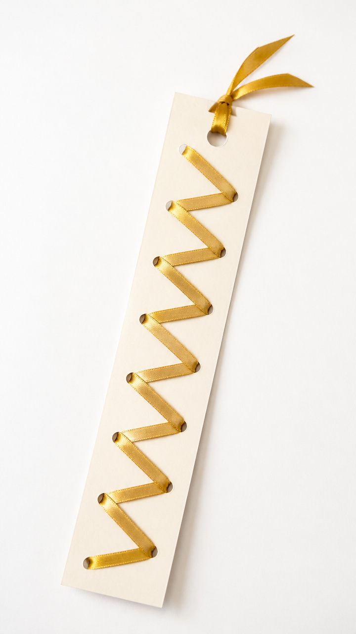 Zigzag Ribbon Bookmark